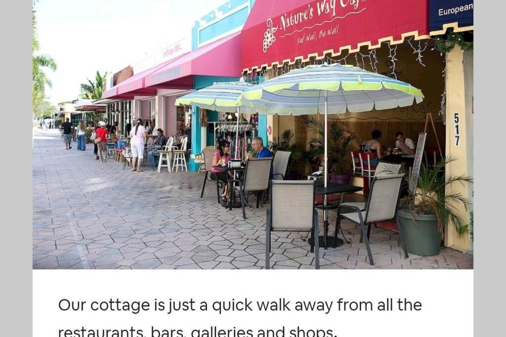 Lake Worth Beach Paradise Cove Cottage 2-1Bedroom Eksteriør bilde